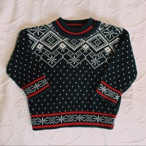 Fair Isle Christmas Holiday Sweater 6m 12m 18m 24m